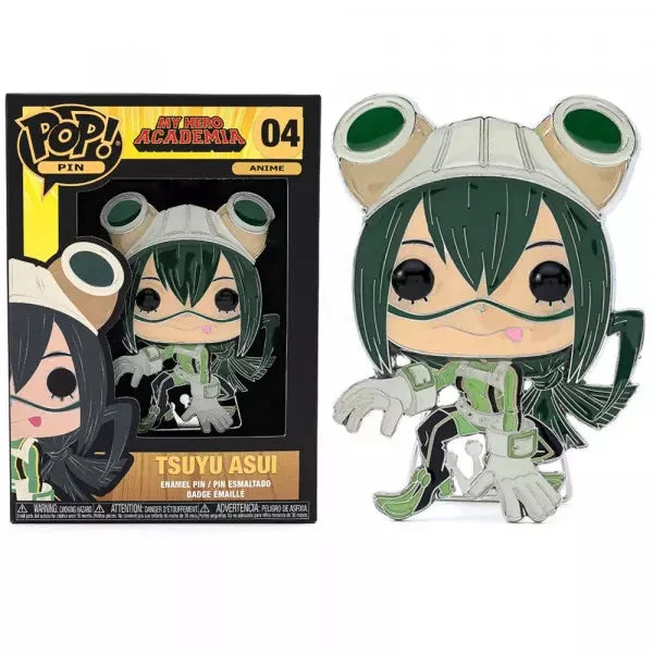 Badger Bargains Funko Pop Pin My Hero Academia - Tsuyu Asui 3 Badger Bargains Funko Pop Pin My Hero Academia - Tsuyu Asui