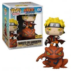 Funko Pop Animation - Naruto On Gamakichi (Hot Topic Exclusive) Not Valid For Free Shipping