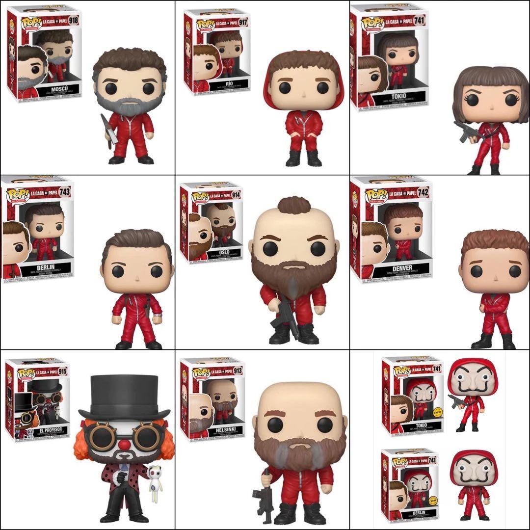 **Pre-Order** Funko Pop TV La Casa De Papel Bundle (10 Commons + 2 Chases) (Enter Free Shipping In The Promo Box At Checkout Valid In The USA Only) 3 **Pre-Order** Funko Pop TV La Casa De Papel Bundle (10 Commons + 2 Chases) (Enter Free Shipping In The Promo Box At Checkout Valid In The USA Only)