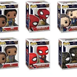 **Pre-Order** Funko Pop Marvel Spiderman No Way Home Bundle Of 6 Other Marvel Pops