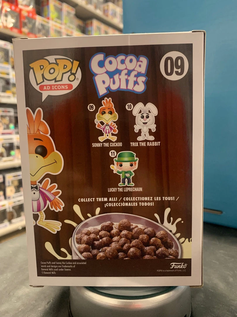 Funko Pop Ad Icons Cocoa Puffs Sunny The Cuckoo 8 Funko Pop Ad Icons Cocoa Puffs Sunny The Cuckoo