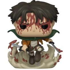 **Pre-Order** Funko Pop Animation Attack On Titan - Battle Levi Bloody (A.E. Exclusive) (WAVE 2)