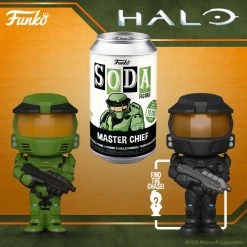 Funko Vinyl Soda Halo Master Chief With Chance At Metallic Chase