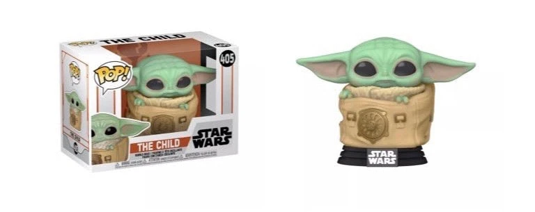 Funko Pop Star Wars: The Mandalorian The Child In Bag 3 Funko Pop Star Wars: The Mandalorian The Child In Bag