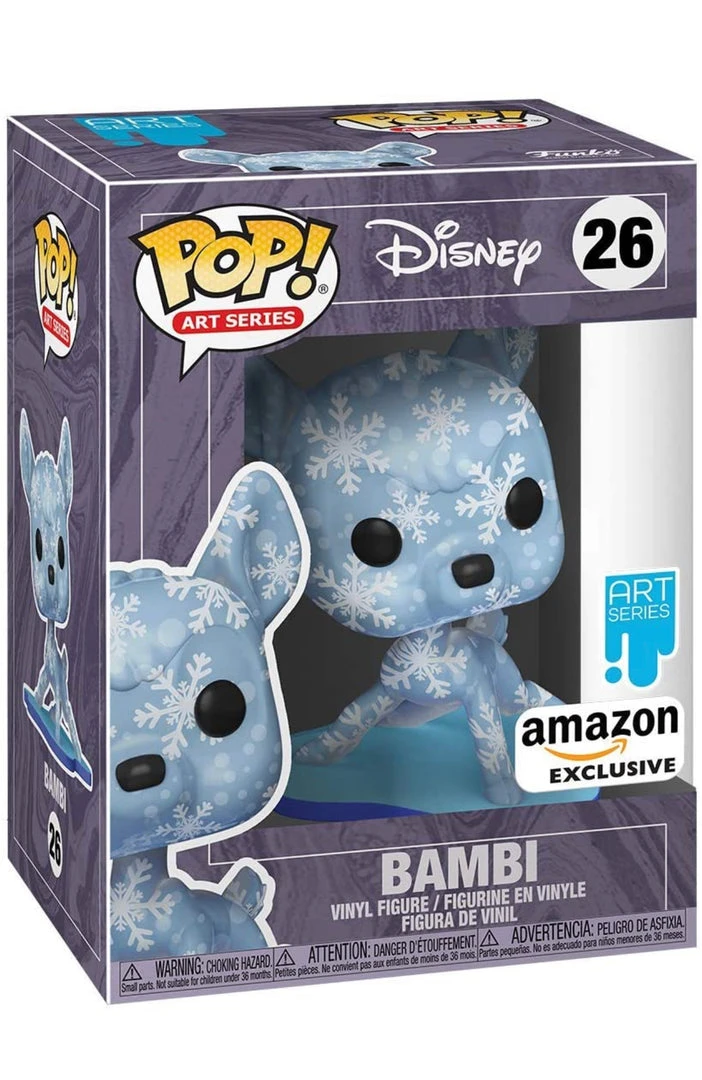 Funko Pop Disney Artist Series Bambi (Amazon Exclusive) 3 Funko Pop Disney Artist Series Bambi (Amazon Exclusive)