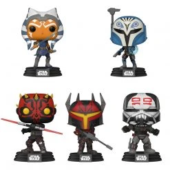 Funko Pop Star Wars Clone Wars Bundle Of 5