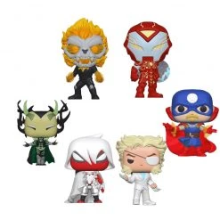 Funko Pop Marvel Infinity Warps Bundle Of 6 Other Marvel Pops