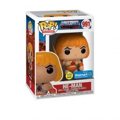 Funko Pop & Tee Animation Masters Of The Universe He-Man GITD (Walmart Exclusive)