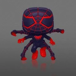 Funko Pop Games Marvel Miles Morales P.M. Exclusive (Gamestop Exclusive) Not Valid For Free Shipping Gamestop Exclusives