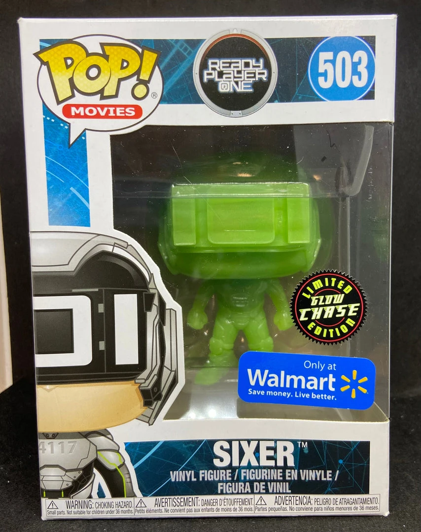 Funko Pop Movies - Sixer GITD Chase (Walmart Exclusive) The Badgers Den 3 Funko Pop Movies - Sixer GITD Chase (Walmart Exclusive) The Badgers Den
