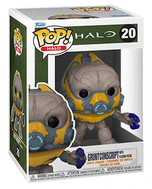 Funko Pop Games Halo - Grunt With Weapon 4 Funko Pop Games Halo - Grunt With Weapon