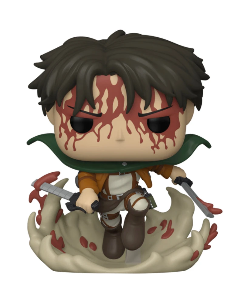 **Pre-Order** Funko Pop Animation Attack On Titan - Battle Levi Bloody (A.E. Exclusive) (WAVE 1) 4 **Pre-Order** Funko Pop Animation Attack On Titan - Battle Levi Bloody (A.E. Exclusive) (WAVE 1)