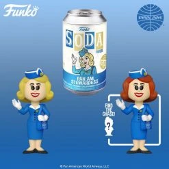 Funko Soda Funko Pop Vinyl Soda Pan Am Stewardness With Chance At The Chase