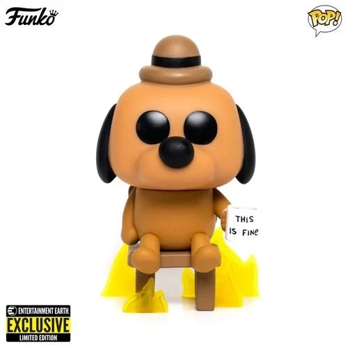 Pop! Ad Icons Funko Pop Icons This Is Fine Dog (Entertainment Earth Exclusive) 3 Pop! Ad Icons Funko Pop Icons This Is Fine Dog (Entertainment Earth Exclusive)