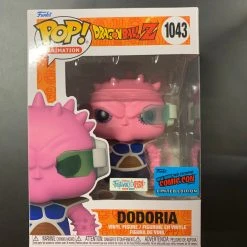 Funko Pop Animation Dragon Ball Z Dodoria (Festival Of Fun & NYCC Stickers)