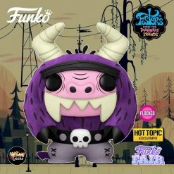 Hot Topic Exclusives Funko Pop Animation Fosters Home Eduardo Flocked (Hot Topic Exclusive) Not Valid For Free Shipping