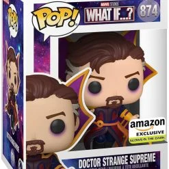 Funko Pop Marvel What If Doctor Strange Supreme GITD (Amazon Exclusive)