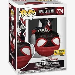 Hot Topic Exclusives Funko Pop Marvel Spider-Man Miles Morales Winter Suit (Hot Topic Exclusive) Not Valid For Free Shipping