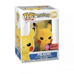 NYCC 2020 (Shared Exclusives) **Pre-Order** Funko Pop Games Pokemon Pikachu Flocked (NYCC 2020 Shared Exclusive)