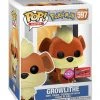 Funko Pop Games Pokemon Growlithe Flocked (NYCC 2020 Shared Exclusive)
