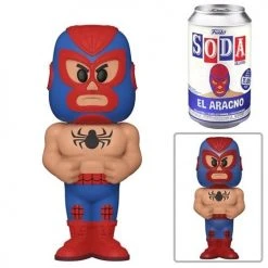 Funko Pop Vinyl Soda Marvel Luchadores Spider-Man With Chance At The Metallic Chase (Wave 10)