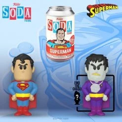 Funko Vinyl Soda D.C Superman With Chance At A Chase