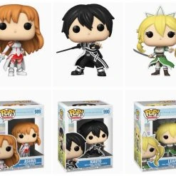 Funko Pop Animation Sword Art Online Bundle Of 3