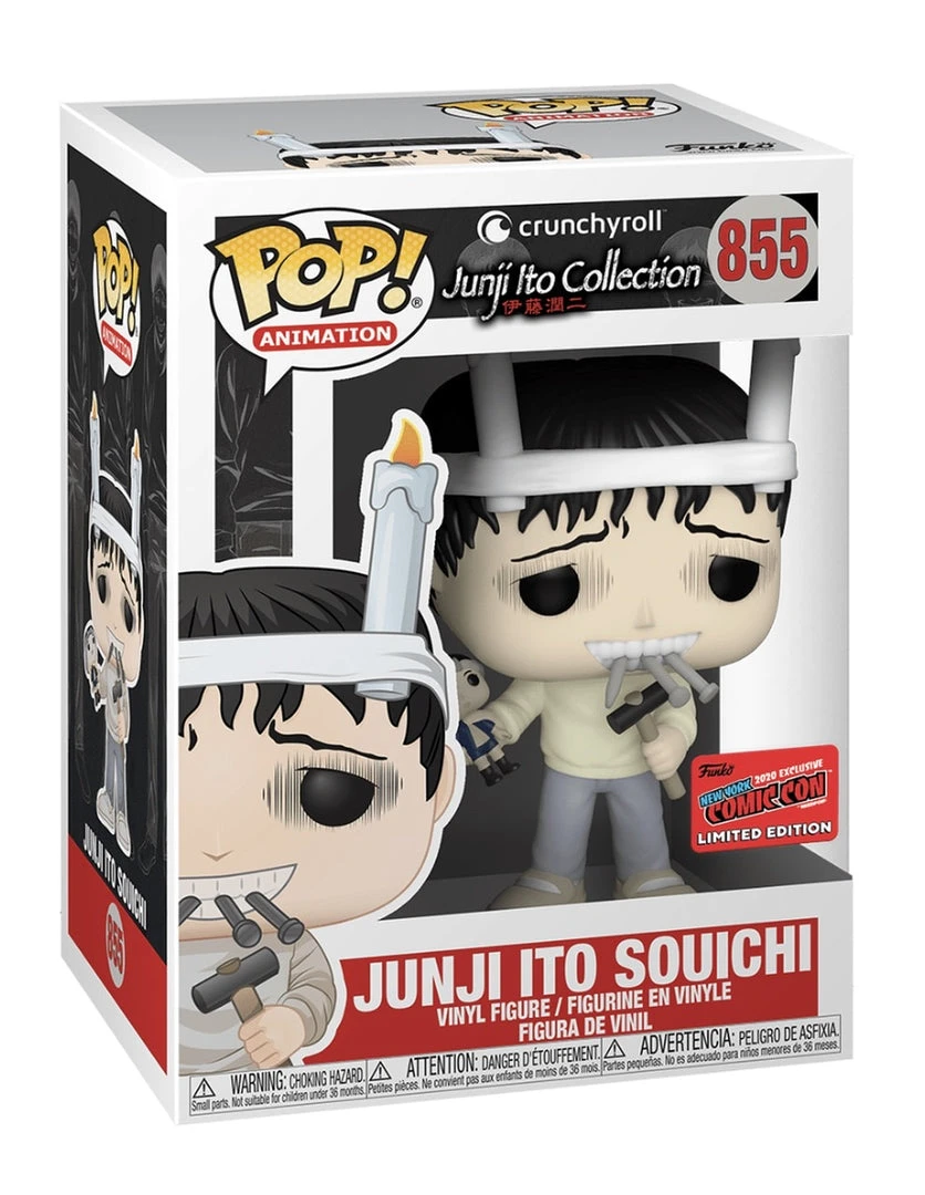 Funko Pop Animation Junji Ito Collection Junji Ito Souichi (NYCC 2020 Shared Exclusive) NYCC 2020 (Shared Exclusives) 3 Funko Pop Animation Junji Ito Collection Junji Ito Souichi (NYCC 2020 Shared Exclusive) NYCC 2020 (Shared Exclusives)