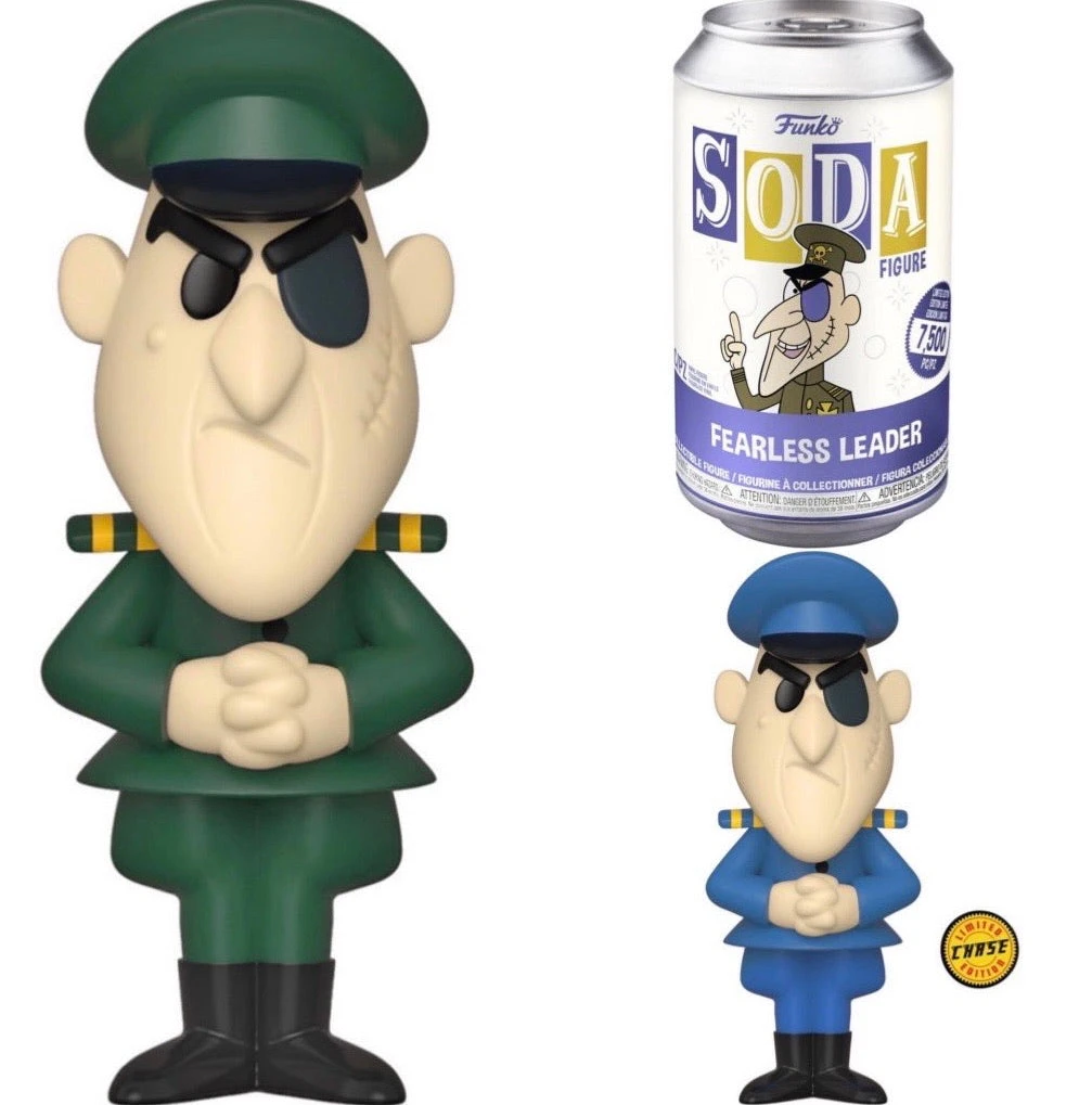 Funko Vinyl Soda Bullwinkle Fearless Leader With Chance At The Chase 3 Funko Vinyl Soda Bullwinkle Fearless Leader With Chance At The Chase