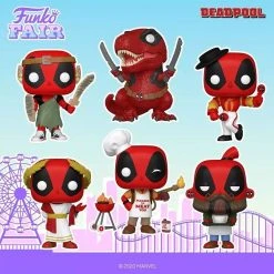 Funko Pop Marvel Deadpool Bundle Of 6