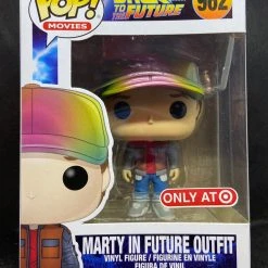 Target Exclusives Funko Pop Movies - Marty In Future Outfit (Target Exclusive)