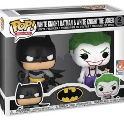 FUNKO Batman White Knight Batman And Joker Pop! Vinyl Figure 2-Pack - SDCC 2021 Previews Exclusive