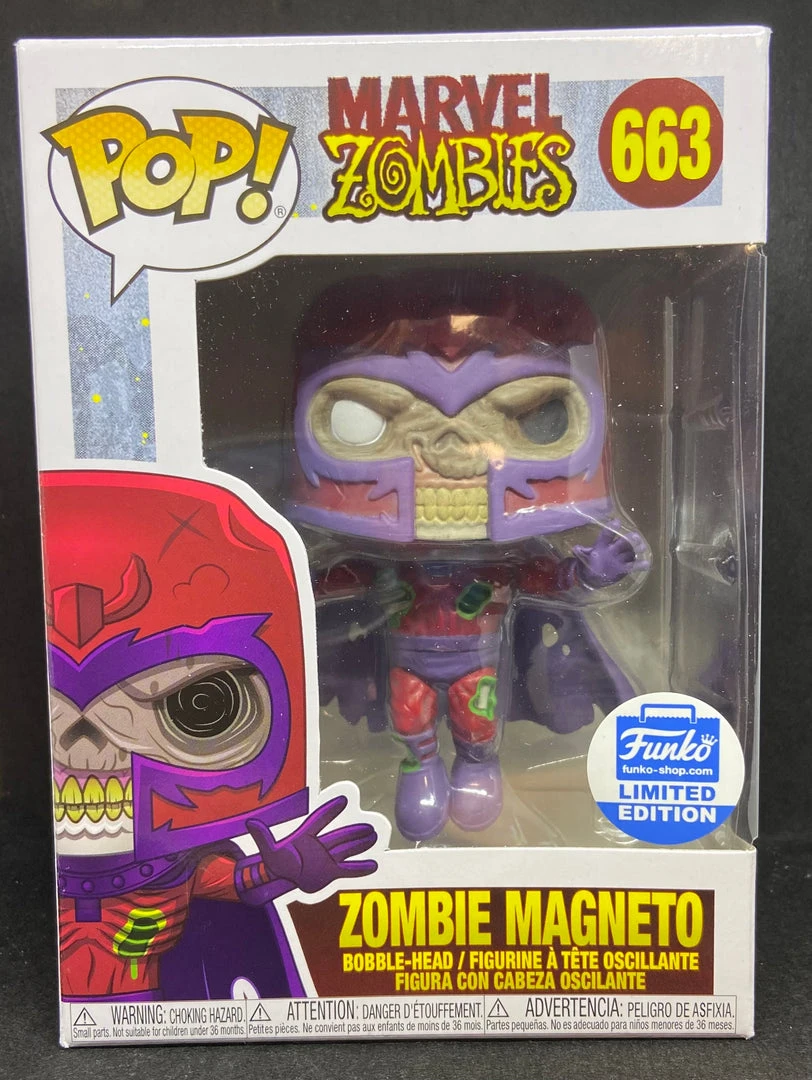 The Badgers Den Funko Pop Marvel - Zombie Magneto (Funko Shop Exclusive) 3 The Badgers Den Funko Pop Marvel - Zombie Magneto (Funko Shop Exclusive)