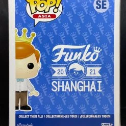 The Badgers Den Funko Pop Asia - Freddy Funko As Guan Yu Silver (2021 Funkon Convention)
