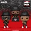 Funko Pop Rocks RUN DMC Bundle Of 3