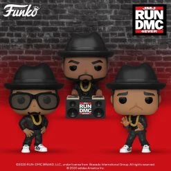Funko Pop Rocks RUN DMC Bundle Of 3