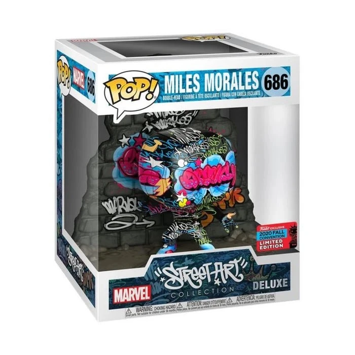 Funko Pop Marvel Street Artist Series Miles Morales (NYCC 2020 Shared Exclusive) 3 Funko Pop Marvel Street Artist Series Miles Morales (NYCC 2020 Shared Exclusive)