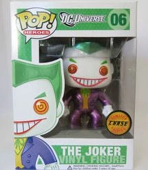 All D.C. Pops Funko Pop D.C. The Joker Metallic Chase