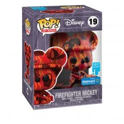 Funko Pop Disney Firefighter Mikey Artist Series (Walmart Exclusive)