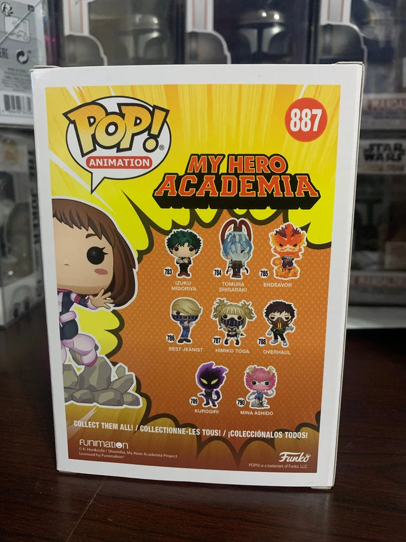 Funko Pop Animation My Hero Academia Ochaco Chase (Funimation Exclusive) Not Valid For Free Shipping. 5 Funko Pop Animation My Hero Academia Ochaco Chase (Funimation Exclusive) Not Valid For Free Shipping.