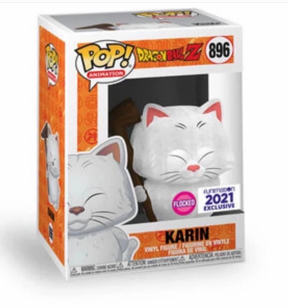Funko Pop Dragon Ball Z Karin Flocked (Funimation Exclusive) Not Valid For Free Shipping 3 Funko Pop Dragon Ball Z Karin Flocked (Funimation Exclusive) Not Valid For Free Shipping