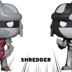 Pop! & Tee Funko Pop Comics Teenage Mutant Ninja Turtles Shredder Chase + Common Bundle (PX Exclusive) Not Valid For Free Shipping