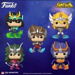 **Pre-Order** Funko Pop Animation Saint Seiya Bundle Of 5 (Enter Free Shipping In Promo Box At Checkout USA Only)