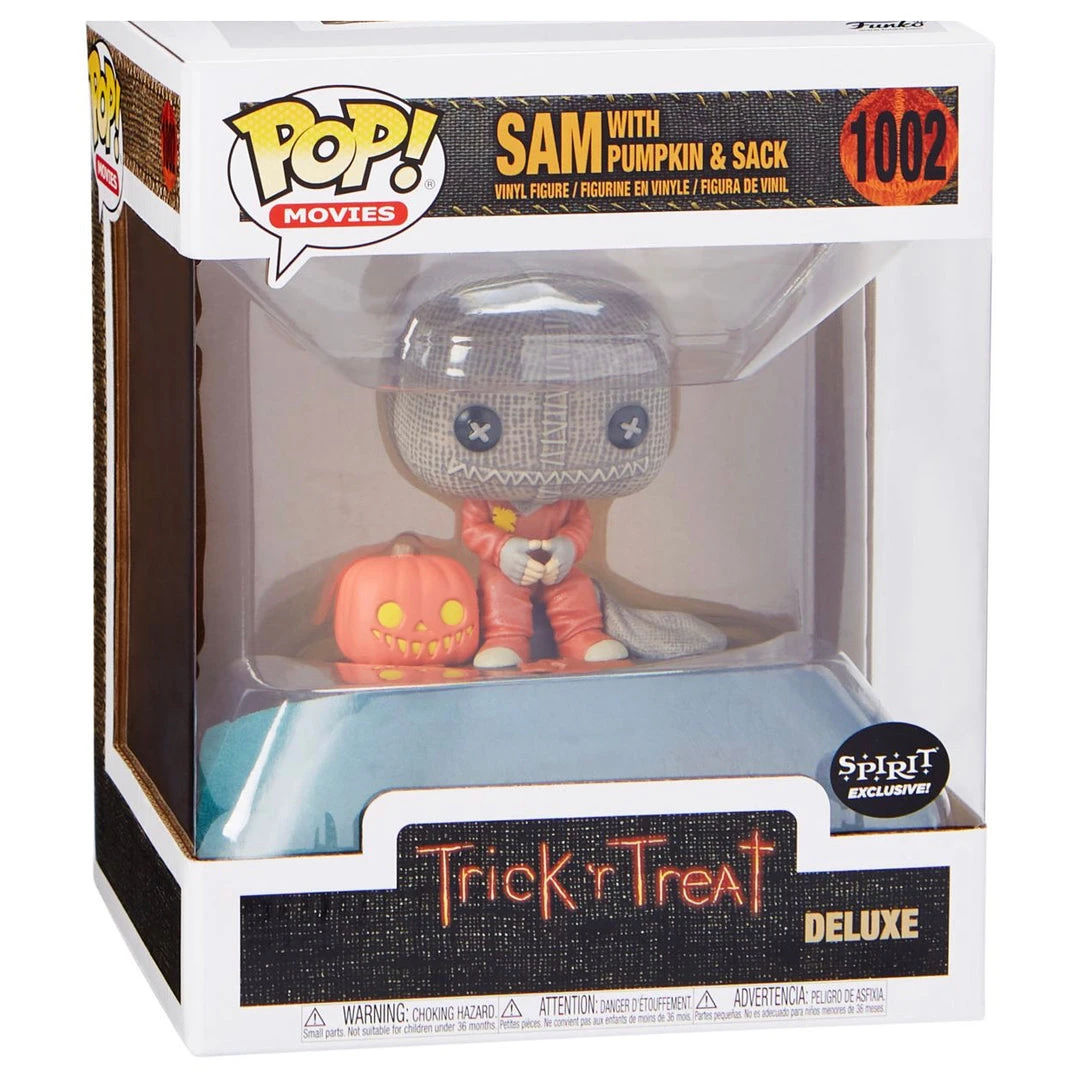 All Other Pop Movies Funko Pop Movies Sam With Pumpkin & Sack (Spirit Halloween Exclusive) 3 All Other Pop Movies Funko Pop Movies Sam With Pumpkin & Sack (Spirit Halloween Exclusive)