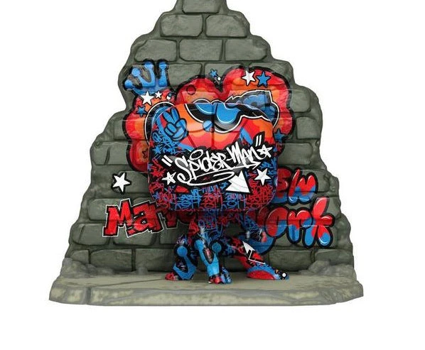 Funko Pop Marvel Street Art Spider-Man (GameStop Exclusive) ETA February 4 Funko Pop Marvel Street Art Spider-Man (GameStop Exclusive) ETA February