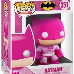 Funko Pop Heroes D.C. Batman (Breast Cancer Edition)