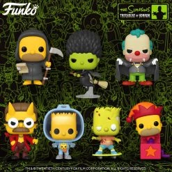 Funko Pop Animation The Simpsons Bundle Of 7 (Enter Free Shipping In The Promo Box At Checkout Valid In The USA Only)