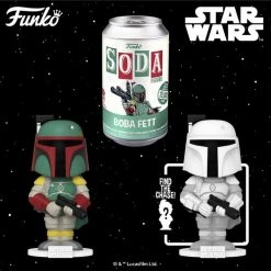 **Pre-Order** Funko Pop Vinyl Soda Star Wars Boba Fett With Chance At The Chase