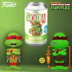 Funko Pop Vinyl Soda Teenage Mutant Ninja Turtles Raphael With Chance At Chase (Wave 10)