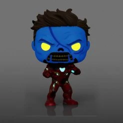 **Pre-order** Funko Pop Marvel What If Zombie Iron Man GITD (Amazon Exclusive)